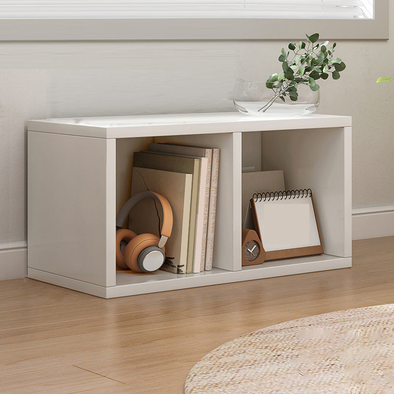 Contemporary Standard Bookshelf Engineered Wood Closed Back Bookcase