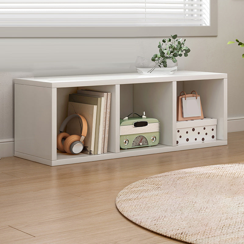 Contemporary Standard Bookshelf Engineered Wood Closed Back Bookcase