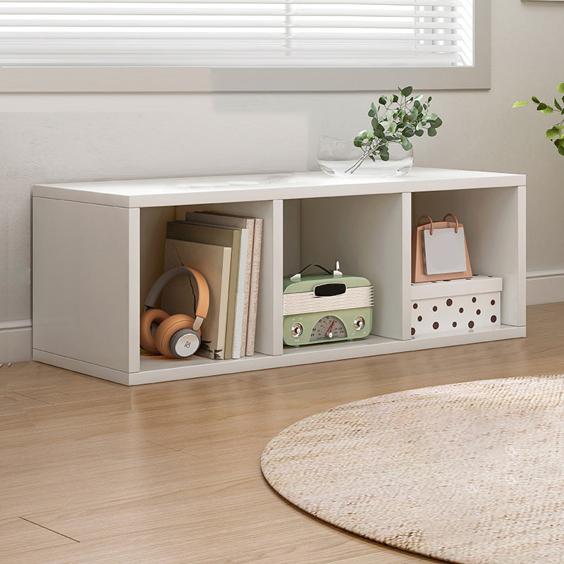 Contemporary Standard Bookshelf Engineered Wood Closed Back Bookcase