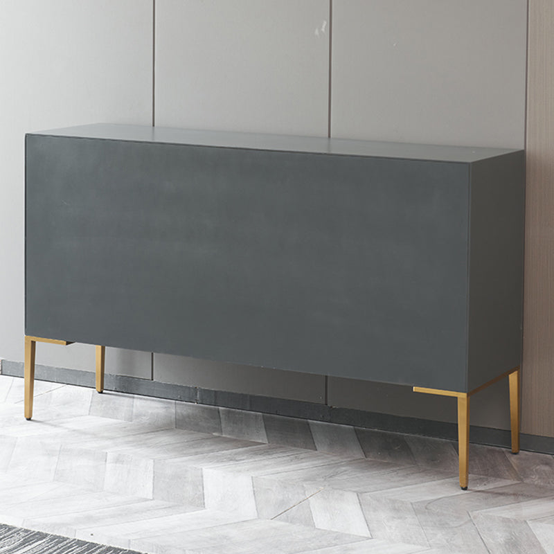 Ultra-Modern Double Dresser Wood Storage Chest Dresser for Bedroom