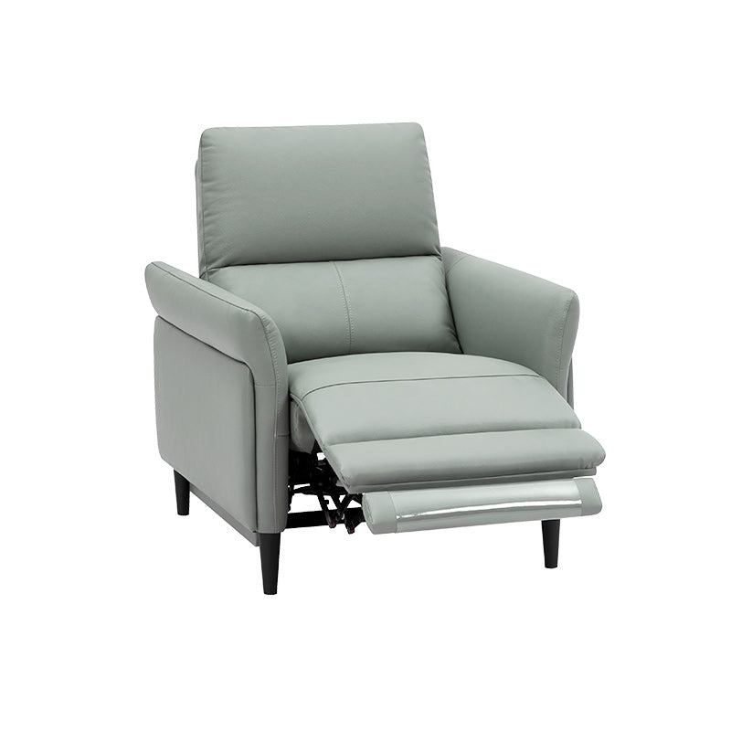 Modern 32.3" W Recliner Chairs Manual Standard Recliner with Black Legs