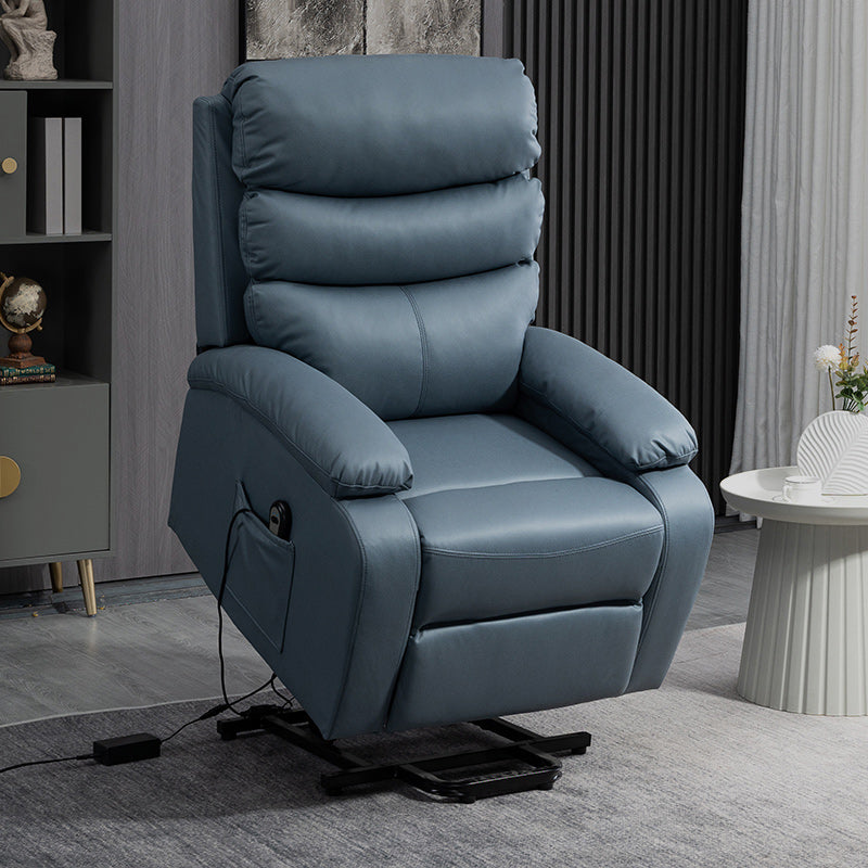 Modern 38.18" Wide Lift Assist Recliner Cotton Recliner Chair