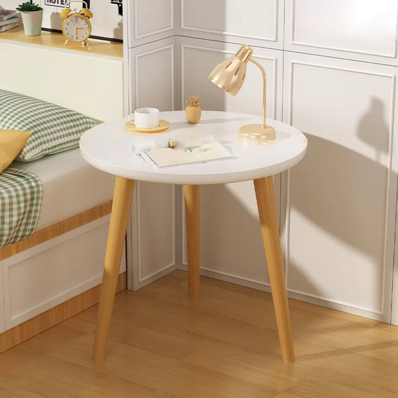 Modern Accent Side Table Storage Wood Side Table for Bedroom