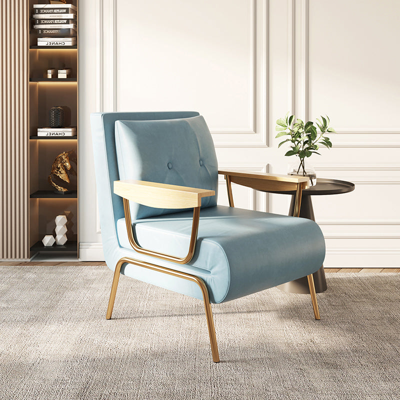 Glam Foldable Futon Sofa Bed Bonded Leather Convertible Sofas