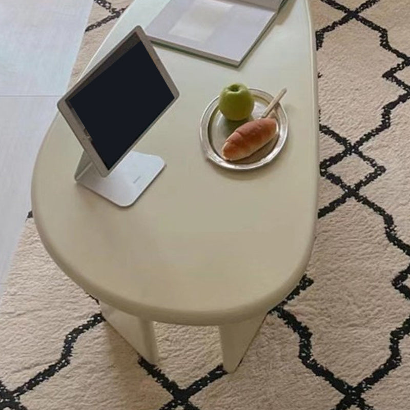 3 Legs Coffee Table Wooden Free Form Coffee Cocktail Table for Living Room