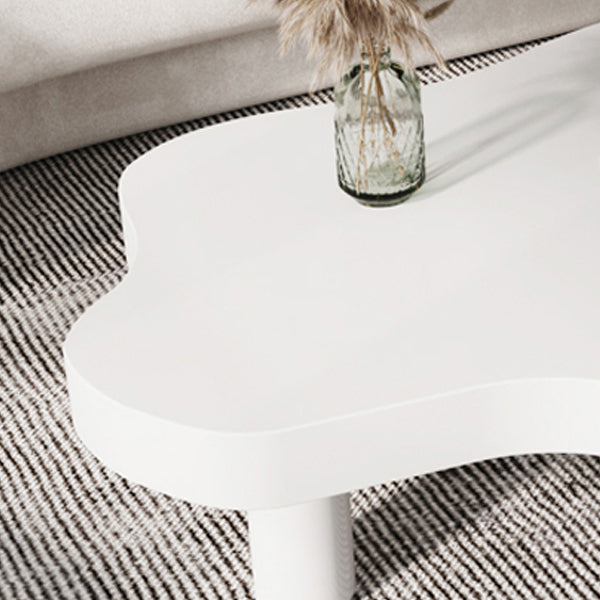 3 Legs Coffee Table Solid Wood Coffee Cocktail Table for Living Room