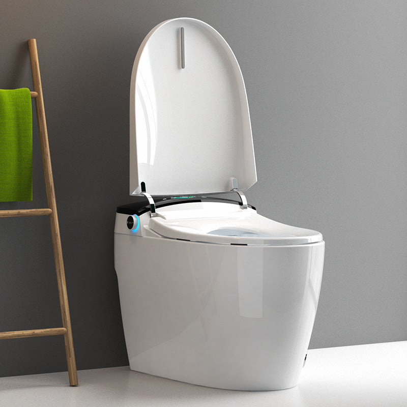 Modern One Piece Toilet Floor Mounted Ceramic Flush Toilet with Toilet Seat