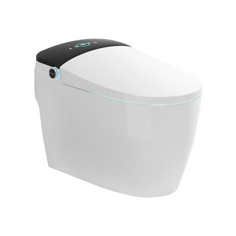 Modern One Piece Toilet Floor Mounted Ceramic Flush Toilet with Toilet Seat