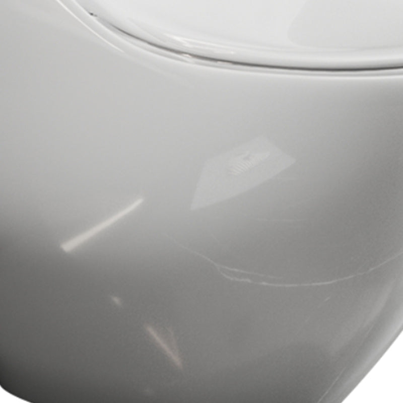 Modern Flush Toilet All-In-One Floor Mounted Porcelain Siphon Jet Toilet Bow