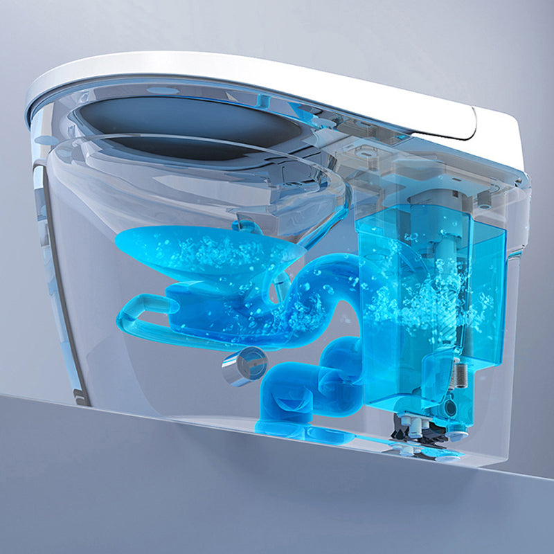 Modern Urine Toilet One-Piece Toilet Floor Mounted ABS Siphon Jet Toilet