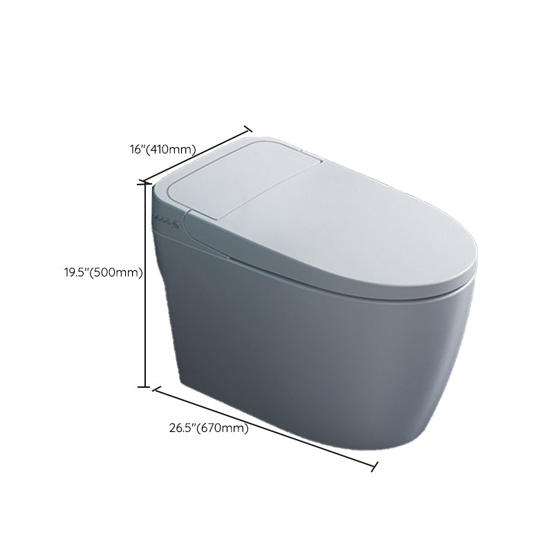 Modern Urine Toilet One-Piece Toilet Floor Mounted ABS Siphon Jet Toilet