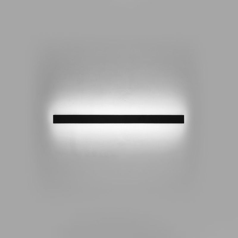 1 Light Linear Wall Lamp Simplicity Metal Wall Mounted Light Fixture