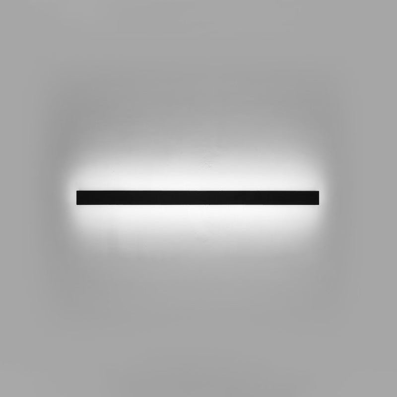 1 Light Linear Wall Lamp Simplicity Metal Wall Mounted Light Fixture