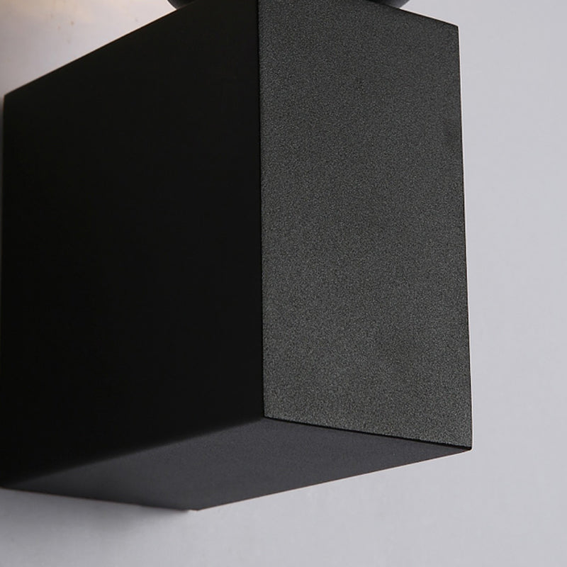 Modern Bath Vanity Lighting Acrylic Black/Golden Wall Light for Bathroom