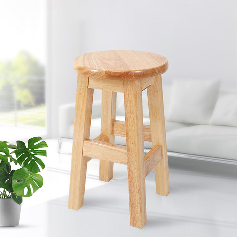 Modern Style Bar Stool Solid Wood Counter Stool for Dining Room