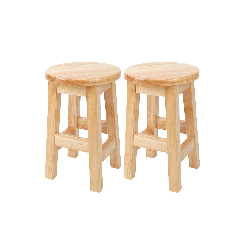 Modern Style Bar Stool Solid Wood Counter Stool for Dining Room