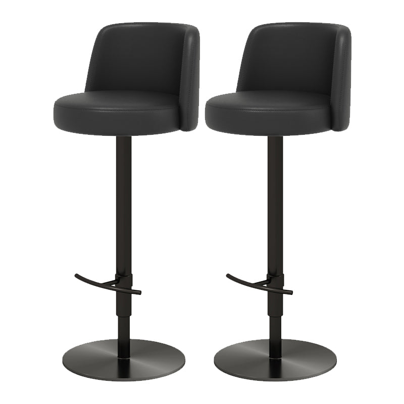 Glam Bar Stool Adjustable Height Counter Stool for Bristol with Swivel