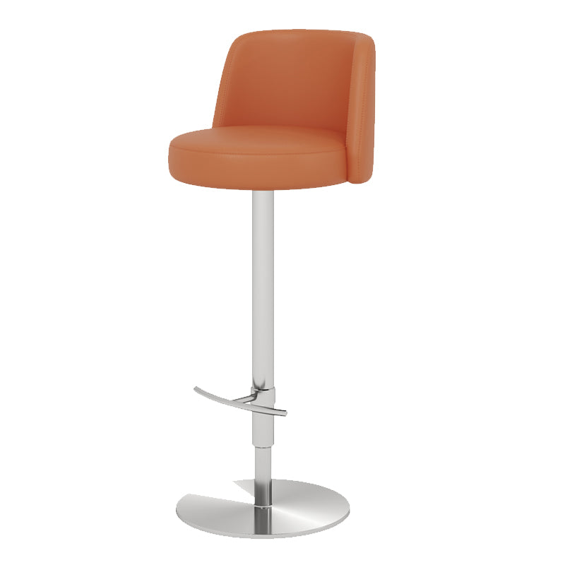 Glam Bar Stool Adjustable Height Counter Stool for Bristol with Swivel
