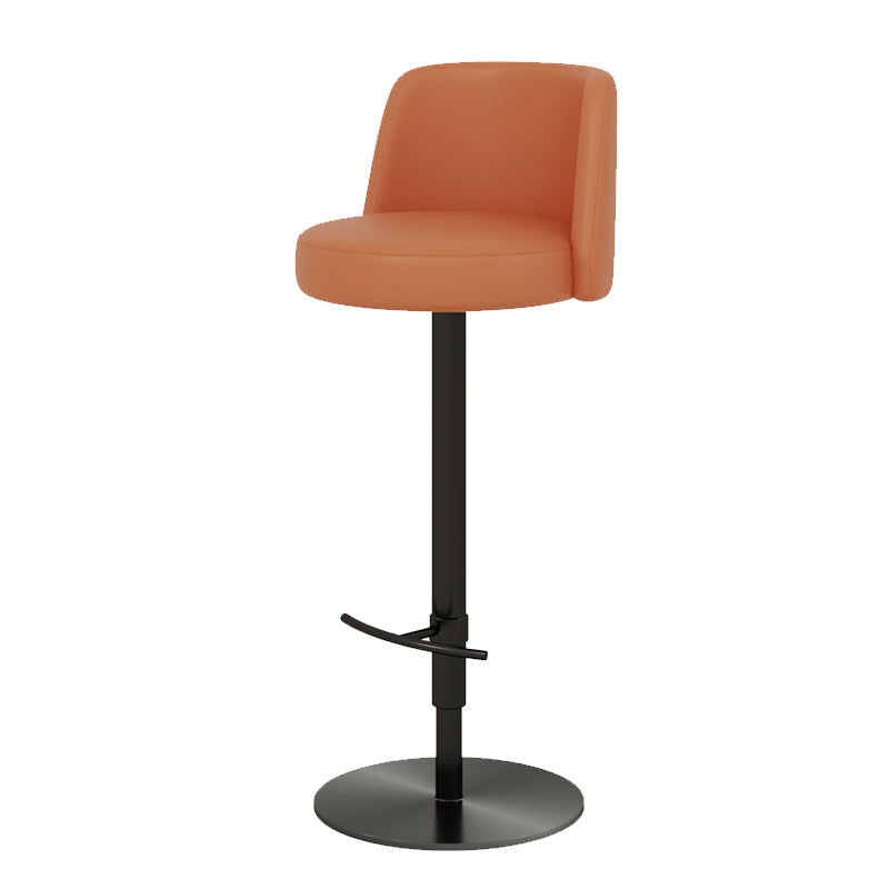 Glam Bar Stool Adjustable Height Counter Stool for Bristol with Swivel