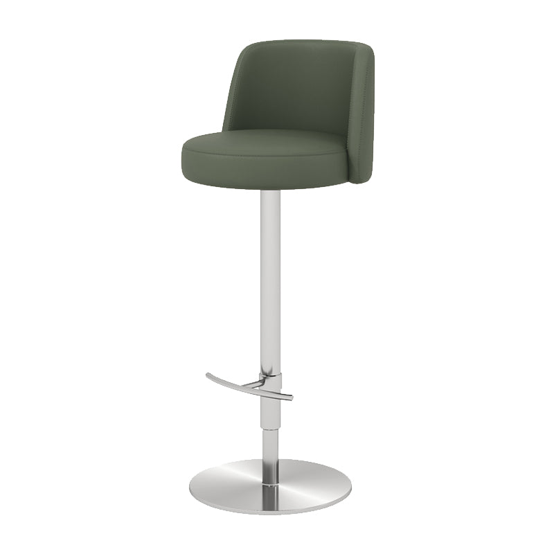 Glam Bar Stool Adjustable Height Counter Stool for Bristol with Swivel