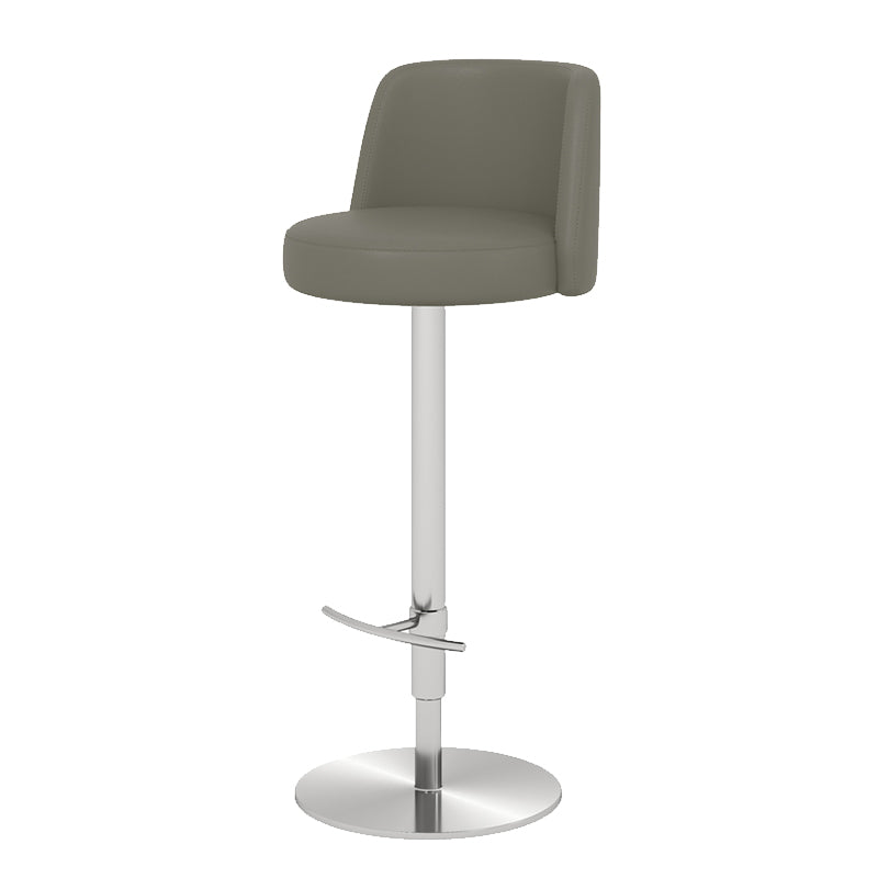 Glam Bar Stool Adjustable Height Counter Stool for Bristol with Swivel