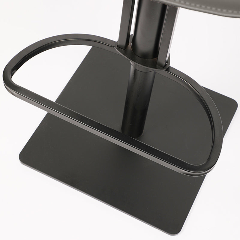 Industrial Bar Stool Leather Adjustable Counter Stool for Bristol