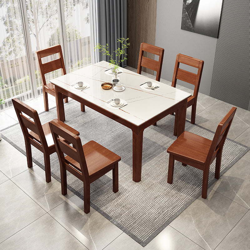 Rectangle Dining Room Table Wood Dining Table for Dining Room