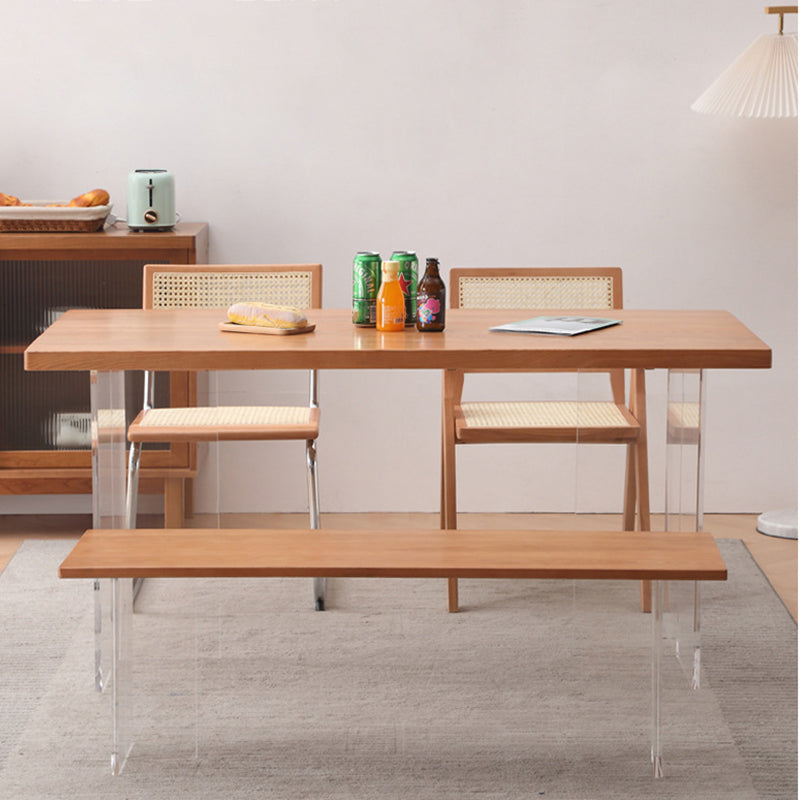 Rectangle Dining Room Table Solid Wood Dining Table for Dining Room