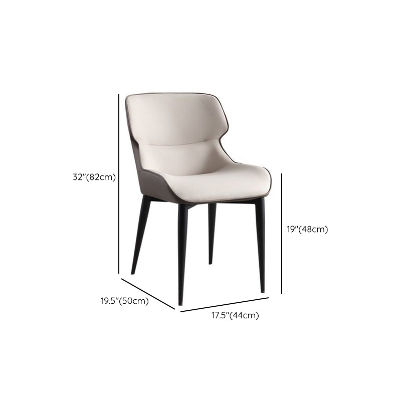 Contemporary 1/4/5/7 Pieces Dining Chairs Set Stone Rectangle Furniture in White