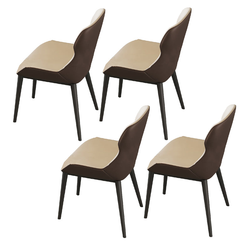 Contemporary Style 1/4/5/9 Pieces Dining Chairs Set Rectangle Stone Furniture in White