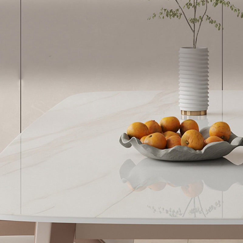 Modern 1/2/5 Pieces Dining Set Rectangle Stone Kitchen Dining Table