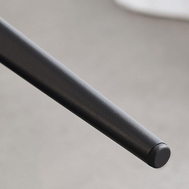 Upholstered Armless Dining Chairs Open Back Dining Side Chair