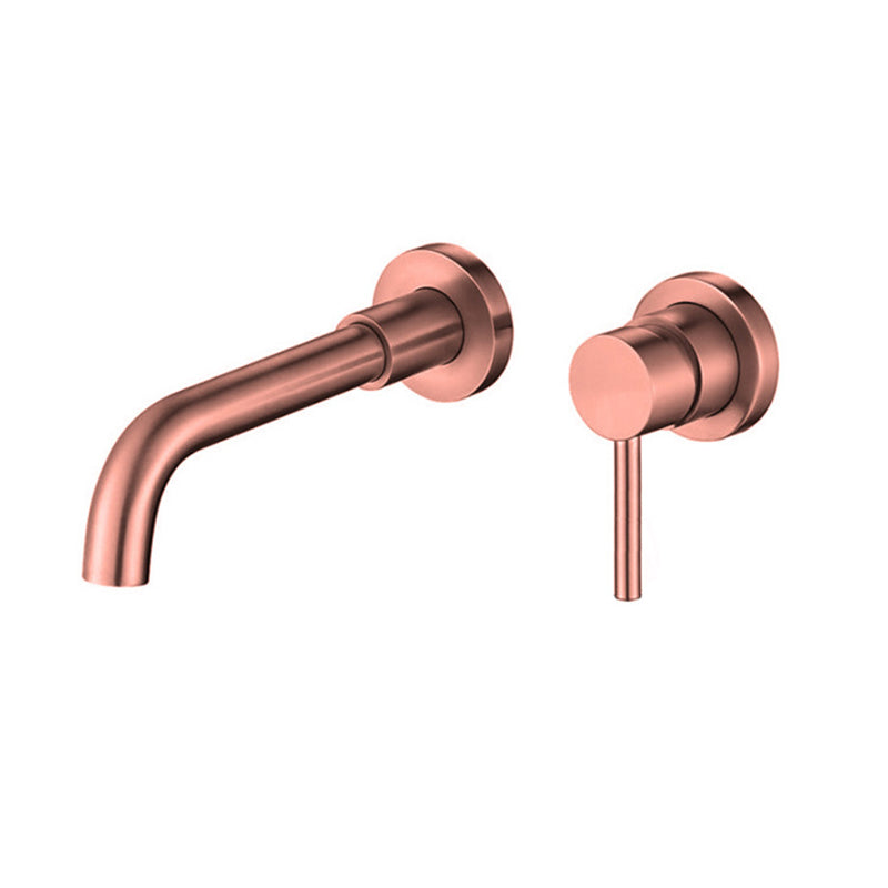 Wall Mounted Faucet Glam Style Vessel Sink Bathroom Faucet with Lever Handle