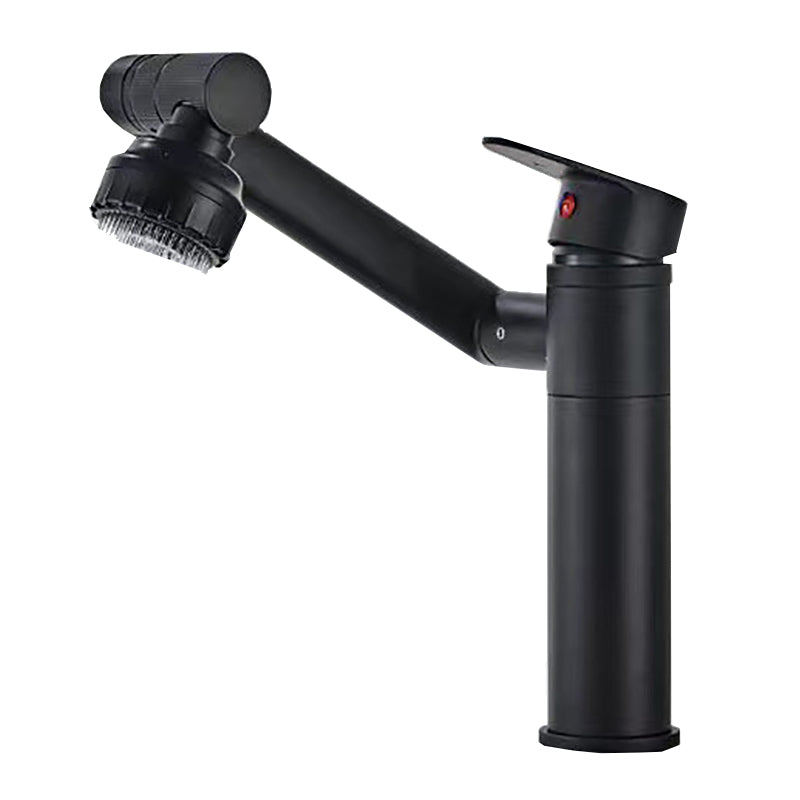 Vessel Sink Faucet Glam Style Single Lever Handle Faucet for Bathroom