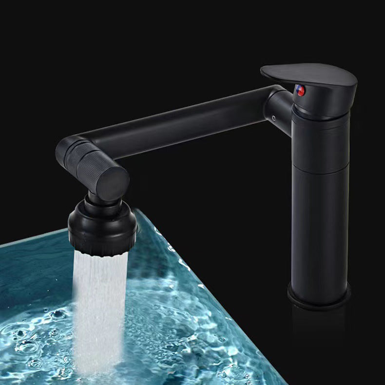 Vessel Sink Faucet Glam Style Single Lever Handle Faucet for Bathroom