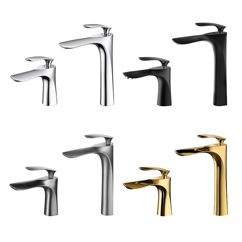 Glam Style Faucet One Lever Handle Vessel Sink Bathroom Faucet