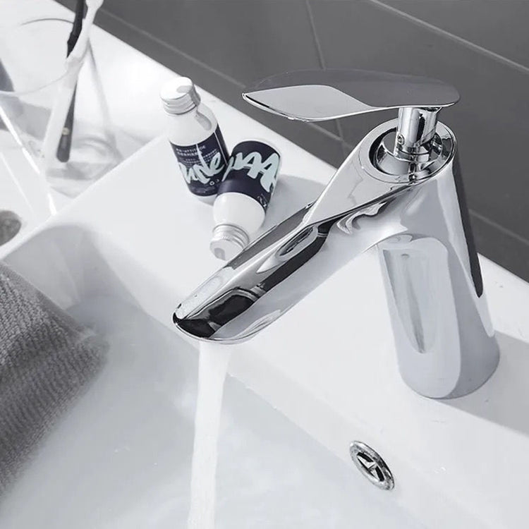 Glam Style Faucet One Lever Handle Vessel Sink Bathroom Faucet
