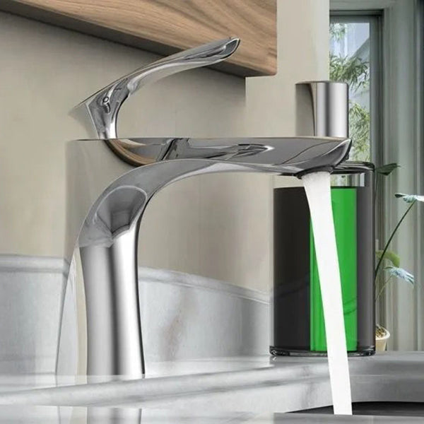 Glam Style Faucet One Lever Handle Vessel Sink Bathroom Faucet