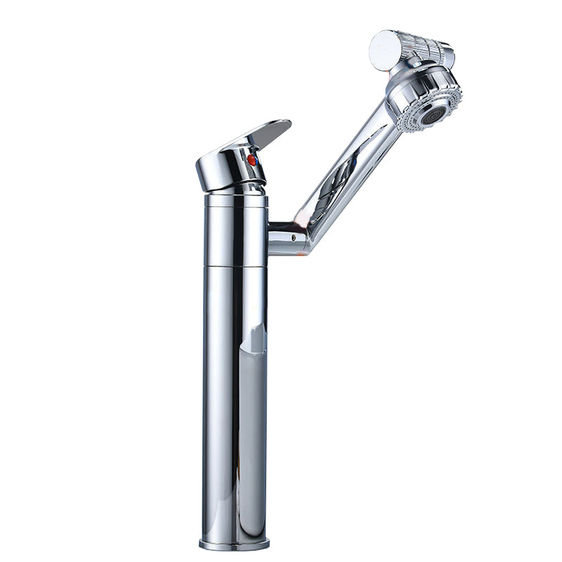Glam Style Faucets Vessel Sink Faucet with Single Lever Handle