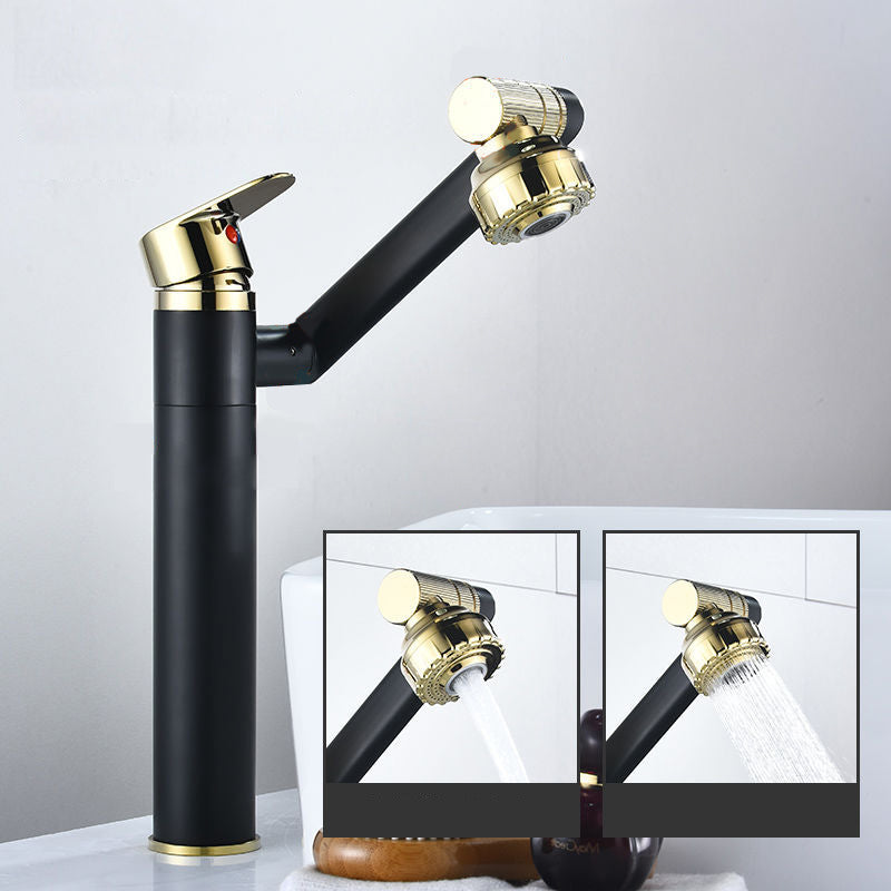 Glam Style Faucets Vessel Sink Faucet with Single Lever Handle
