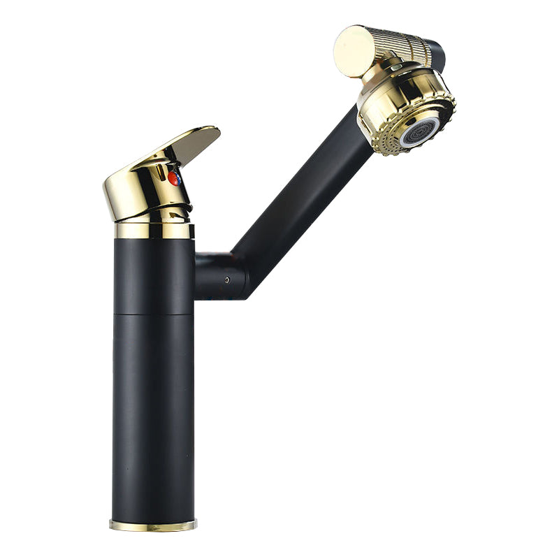 Glam Style Faucets Vessel Sink Faucet with Single Lever Handle