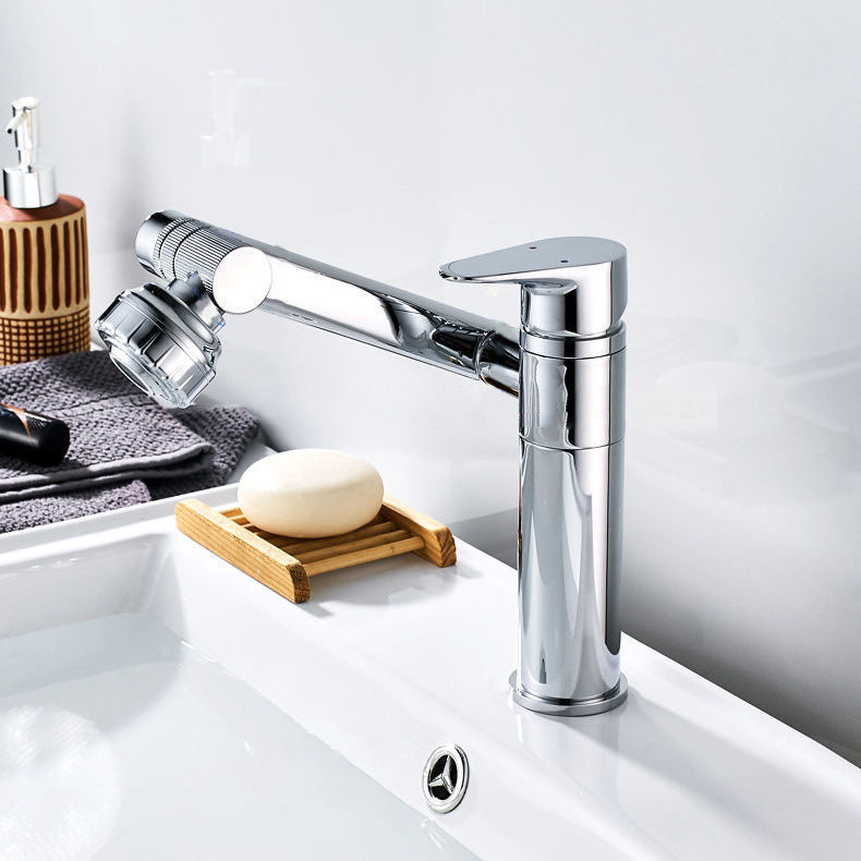 Glam Style Faucets Vessel Sink Faucet with Single Lever Handle
