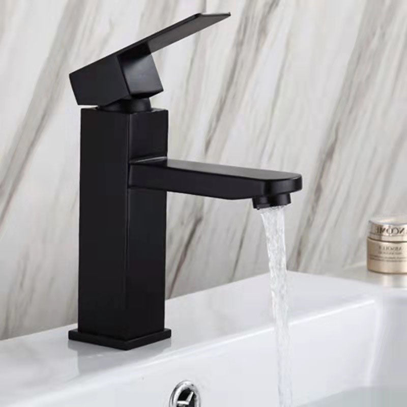 Industrial Vessel Sink Faucet Stainless Steel Lever Handles Vessel Sink Bathroom Faucet