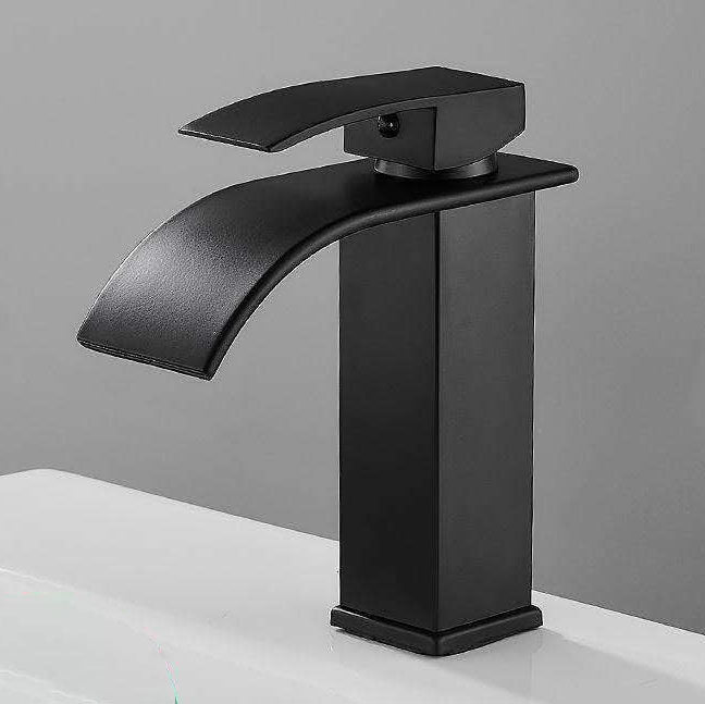 Industrial Vessel Sink Faucet Stainless Steel Lever Handles Vessel Sink Bathroom Faucet