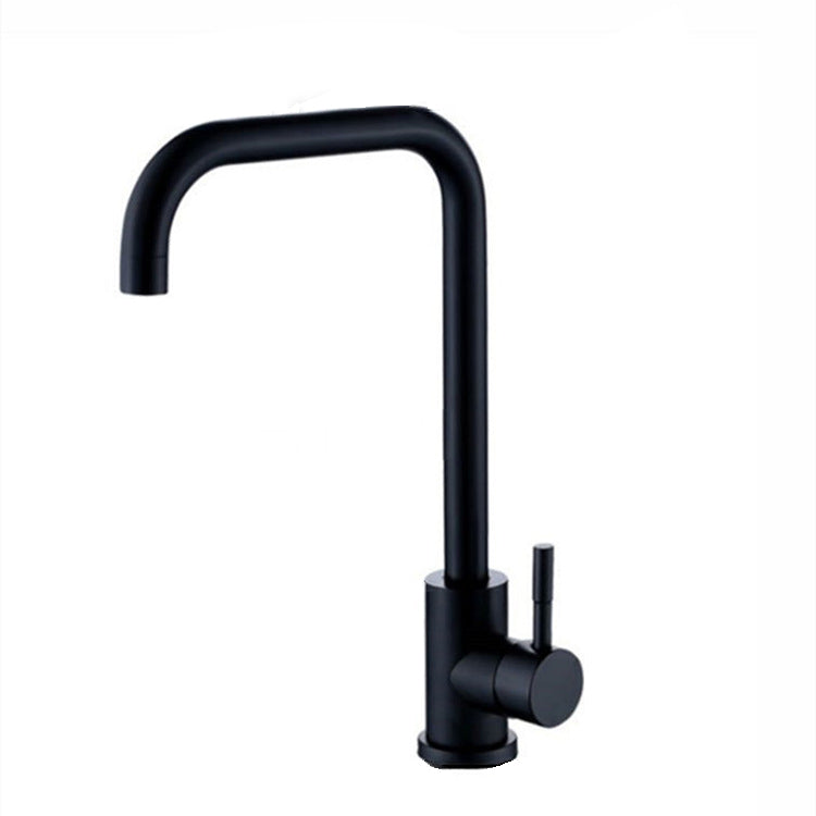 Traditional 1-Handle Faucets Stainless Steel Standard Kitchen Faucets