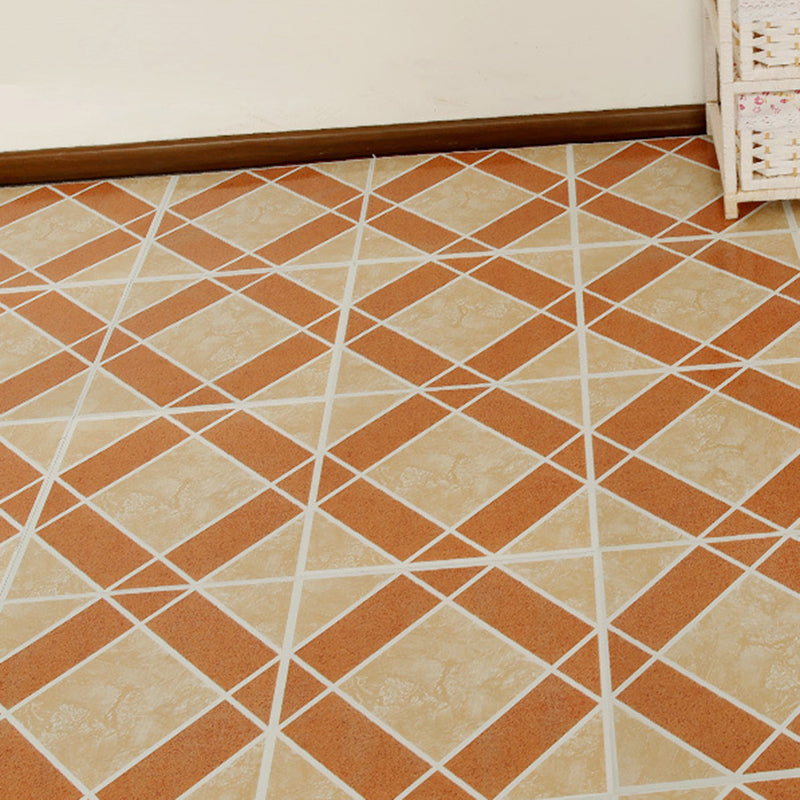 Peel and Stick PVC Flooring Matte Vinyl Flooring with Diamond Look