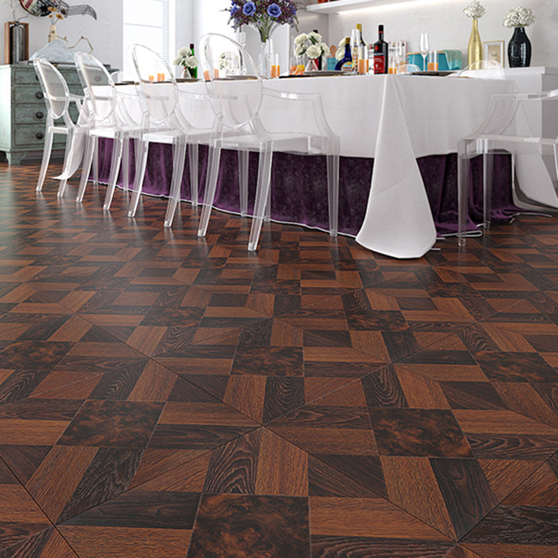 Piso laminado vintage Piso laminado de madera interior de madera para sala de estar