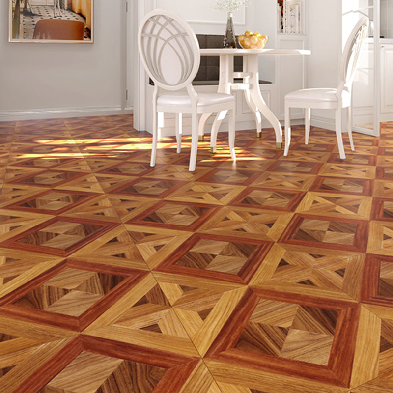 Piso laminado vintage Piso laminado de madera interior de madera para sala de estar