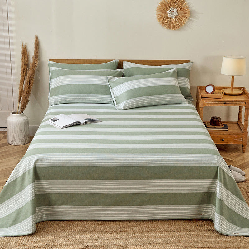 Sheet Printed Twill Cotton Breathable Fade Resistant Non-Pilling Bed Sheet