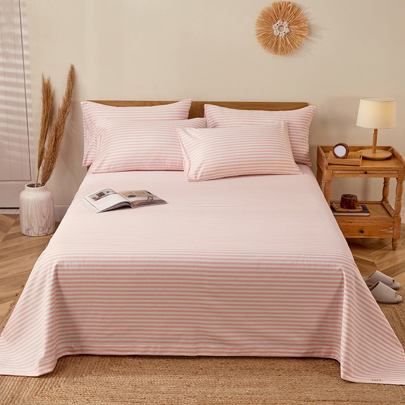 Sheet Printed Twill Cotton Breathable Fade Resistant Non-Pilling Bed Sheet